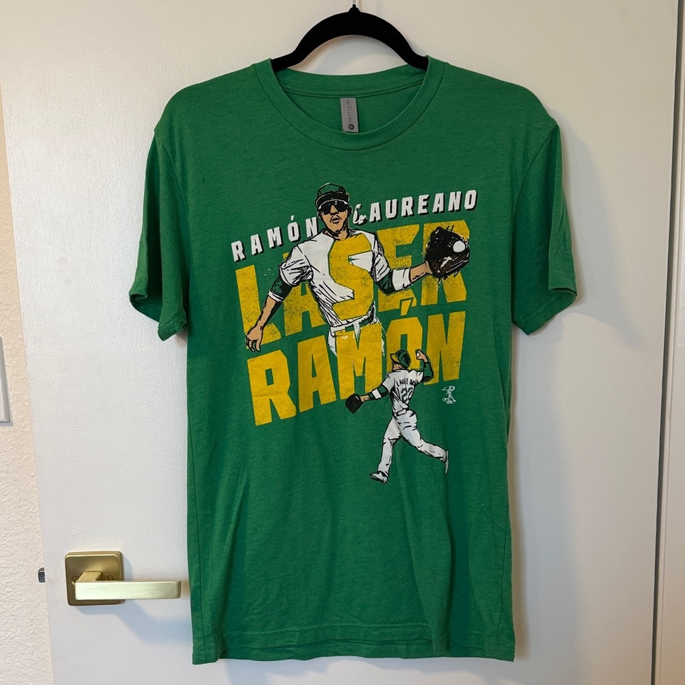Oakland Athletics - Ramon Laureano - Laser Ramon Shirt in Size Small